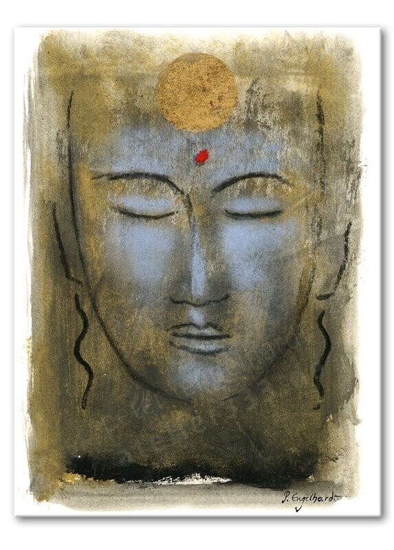 Buddha Leinwanddruck