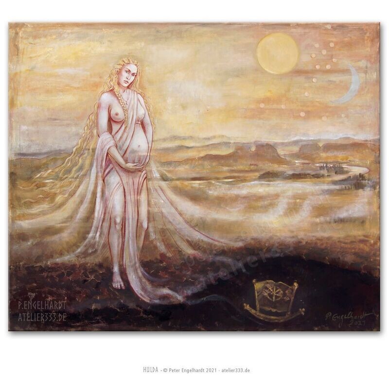 HULDA Leinwanddruck