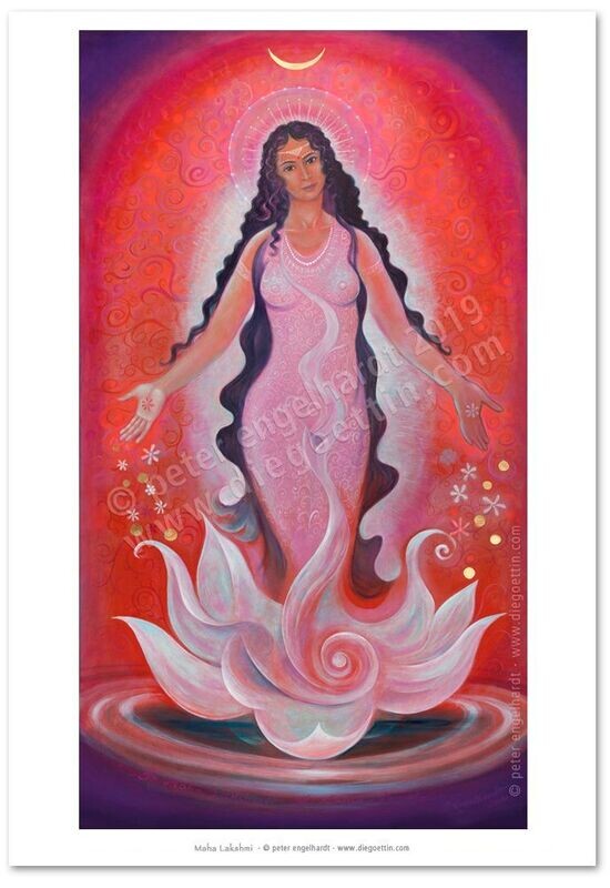 Maha Lakshmi FineArt-Print