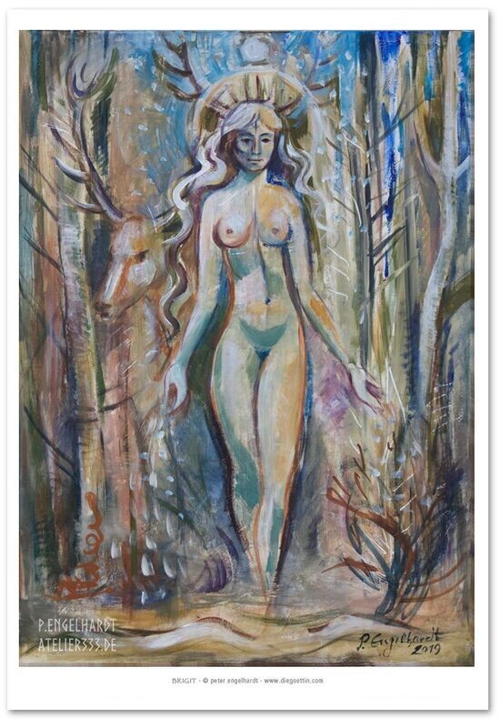 Brigit FineArt-Print