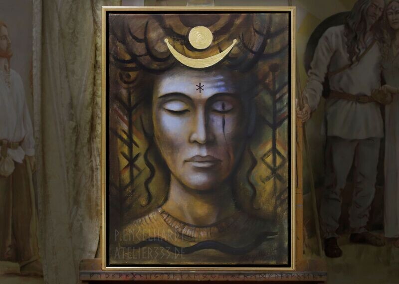 "HEL" Original 50x70 cm