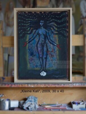 "Kleine Kali" Original 30 x 40 cm
