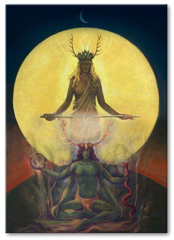 Cernunnos & Disi Poster