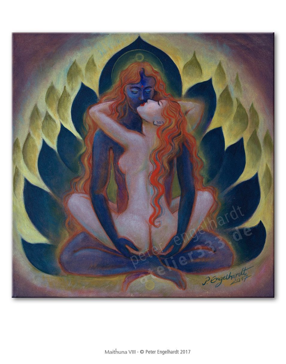 Maithuna VIII Leinwanddruck