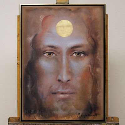"ICH BIN" Unikat 50x70cm, 23.7.2024