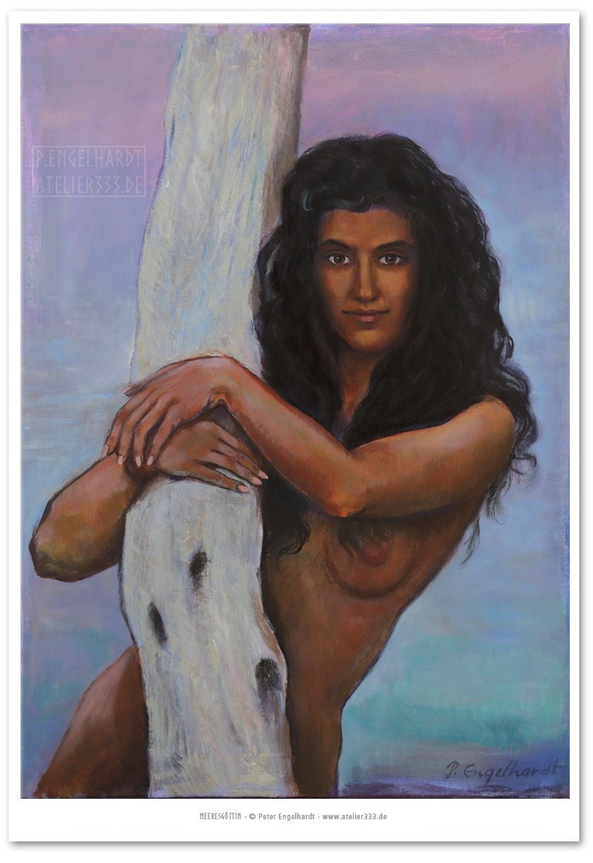 Meeresgöttin FineArt-Print