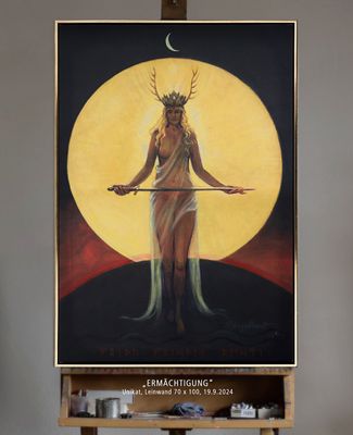 "Ermächtigung" Unikat 19.9.24 70 x 100