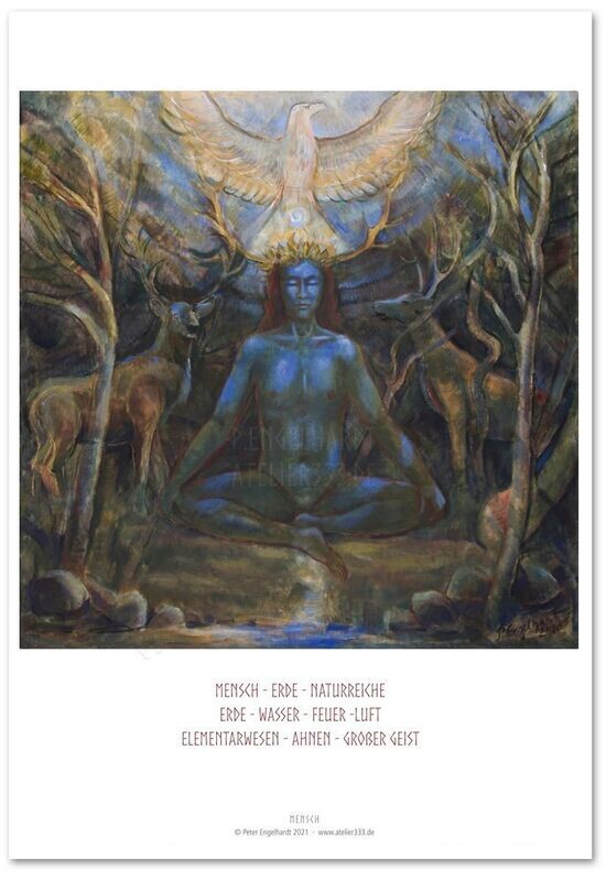 MENSCH FineArt-Print