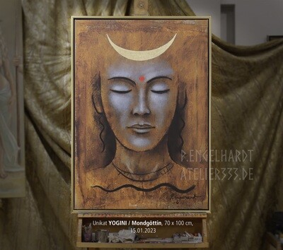"Yogini" Unikat 70x100 15.1.2023