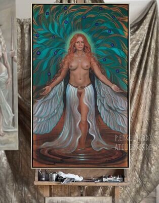 "FREYA" Unikat 8.8.2022, 70 x 120 cm