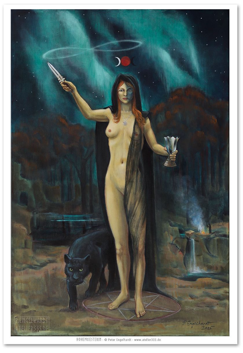 Hohepriesterin FineArt-Print Hohepriesterin FineArt-Print