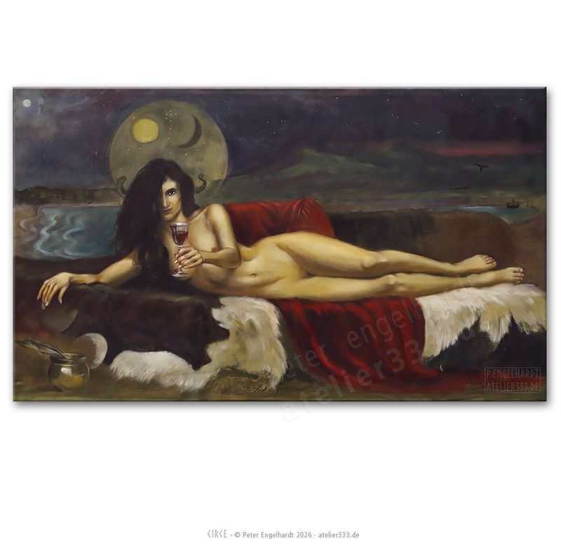 KIRKE  Leinwanddruck