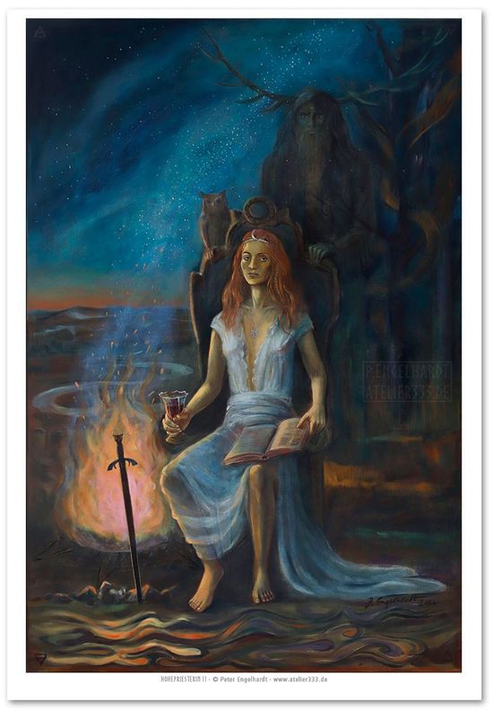 HOHEPRIESTERIN II FineArt-Print HOHEPRIESTERIN II FineArt-Print