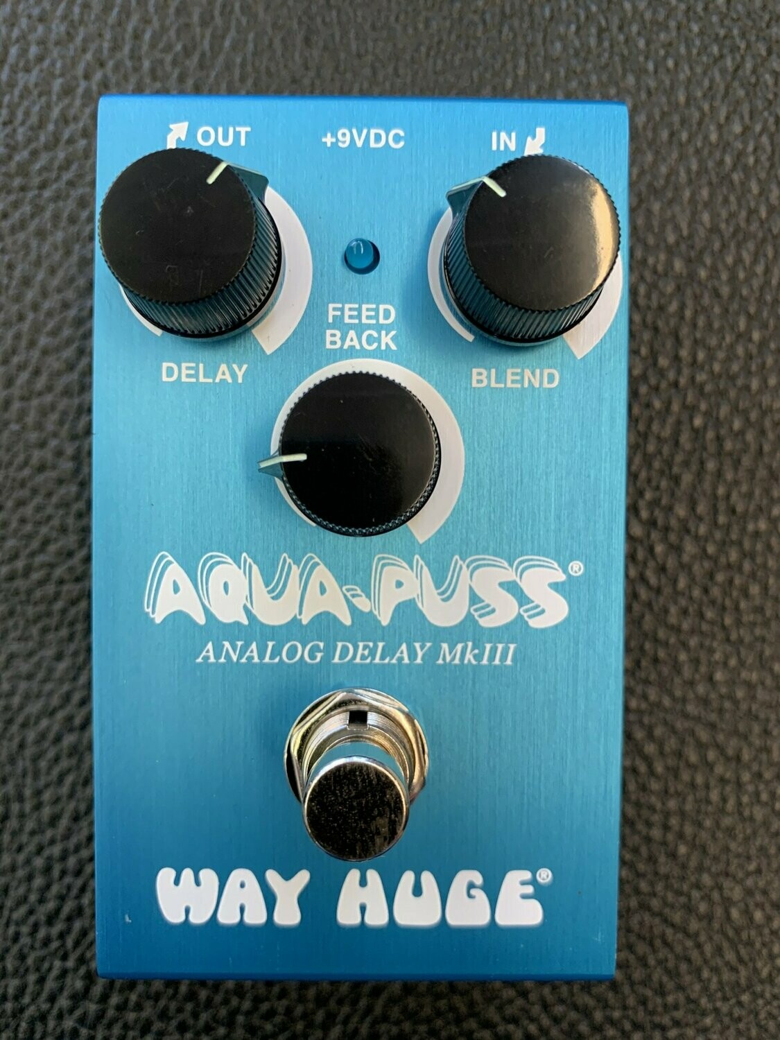 WM71 Way Huge Smalls Aqua-Puss Analog Delay Guitar Effects Pedal 