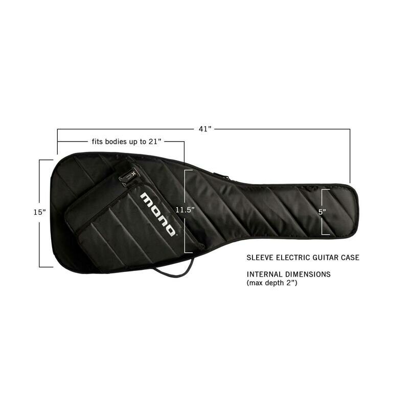 Mono M80-SEG-BLK Electric Guitar Sleeve Black