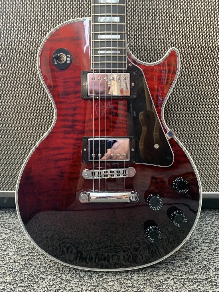 Gibson Les Paul Custom 2017 Fire Tiger Fade