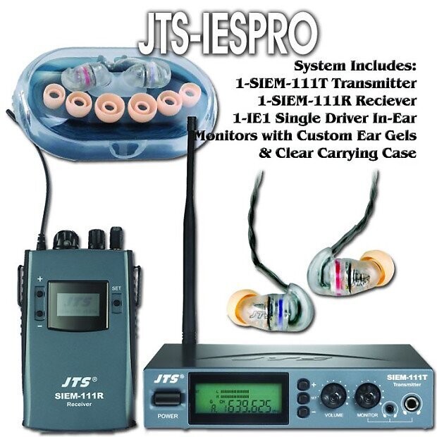 ⭐︎JTS インイヤーモニターシステム SIEM-111T/SIEM-111R⭐︎ JTS SIEM-111 Wireless Monitor System