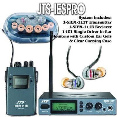 G*i様 JTS SIEM-111T/SIEM-111R ワイヤレスシステム JTS SIEM-111 Wireless Monitor System