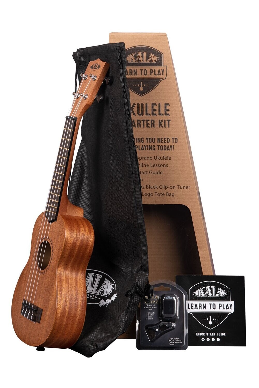 Kala LTP S Soprano Ukulele Starter Kit