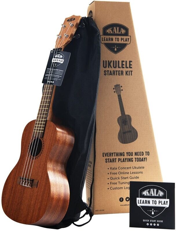 Kala LTP C Concert Ukulele Starter Kit