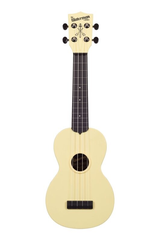 Kala KA-SWB-YL Pale Yellow Matte Soprano Waterman Ukulele