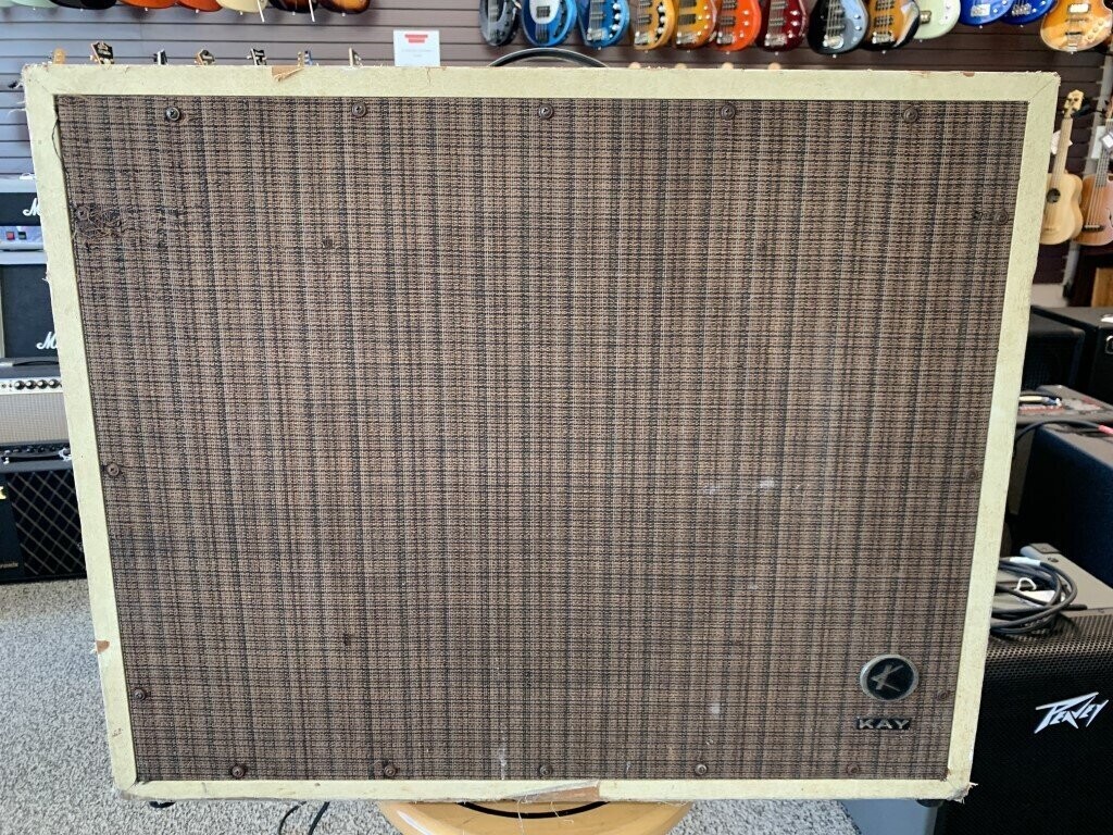 Kay Model 720 Bass Combo 1962-1965 Two-Tone Tan