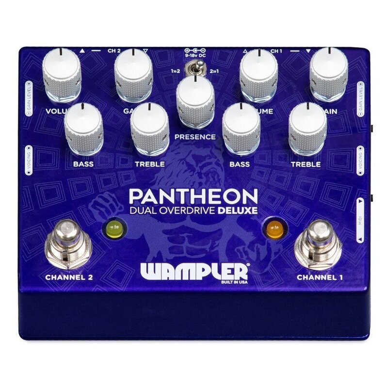 Wampler Pantheon Deluxe Dual Overdrive