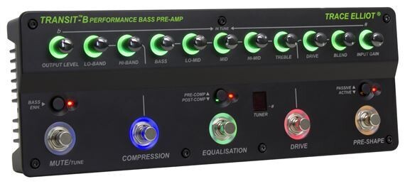 Trace Elliot Transit B Bass Multi-Effect Pedal