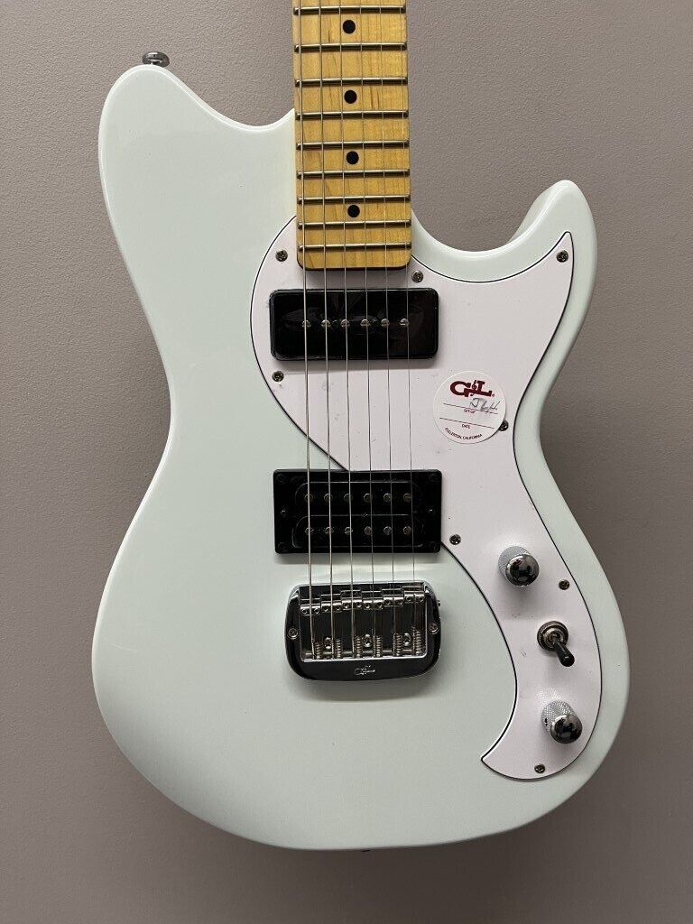 G&L Tribute Series Fallout with Maple Fretboard Sonic Blue