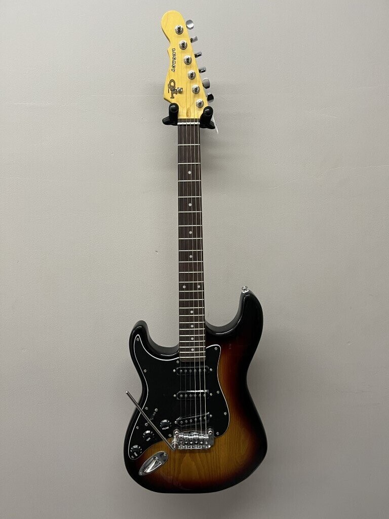 G&L Tribute Series Legacy LEFTY 3-Tone Sunburst w/ Rosewood Fretboard