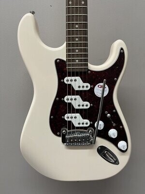 G&L Tribute Series Comanche with Rosewood Fretboard Olympic White