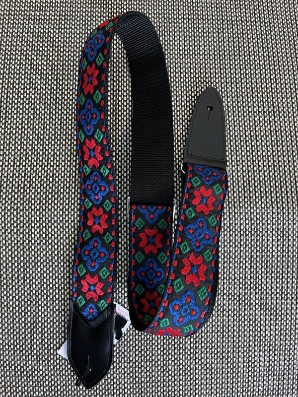 Jodi Head Hootslider #43 Woven Guitar Strap 2"