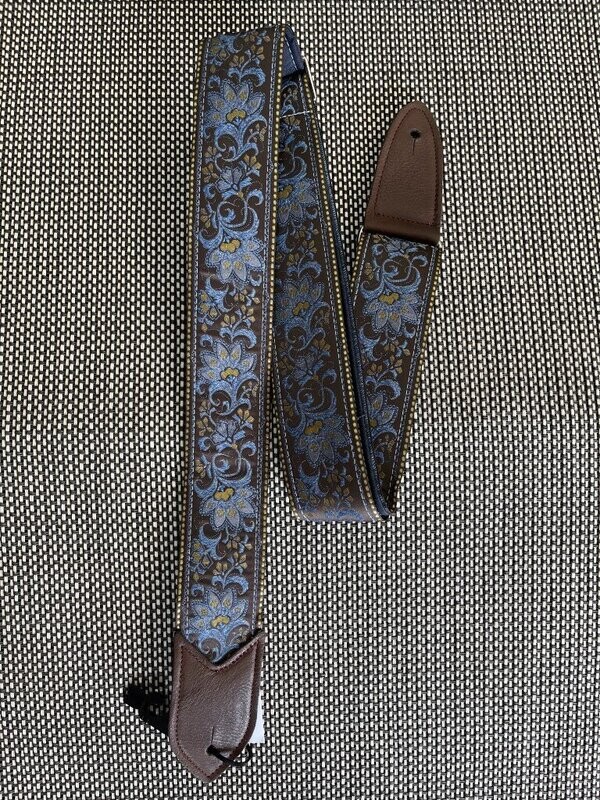 Jodi Head Verna Dusty 2" Denim/Fabric Guitar Strap