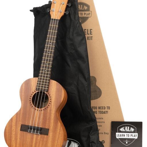 Kala Learn-To-Play Tenor Uke Starter Kit - Satin Mahogany