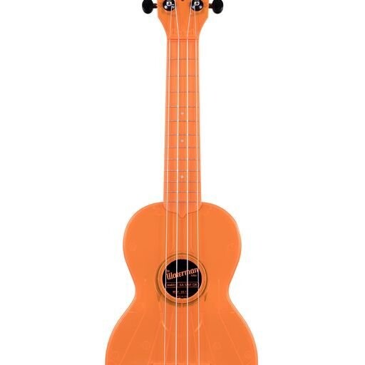 Kala Waterman Soprano Ukulele - Fluorescent Orange