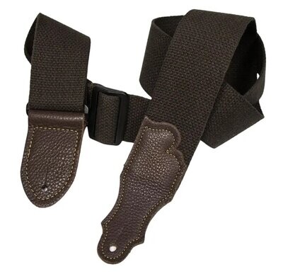 Franklin Straps 2'' Cotton Stich Two-Ply Glove Leather Ends/Choc/Choc End