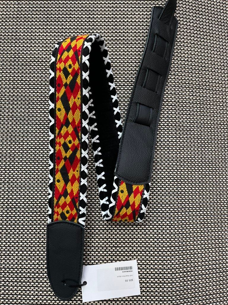 Jodi Head Miro Black Guitar Strap