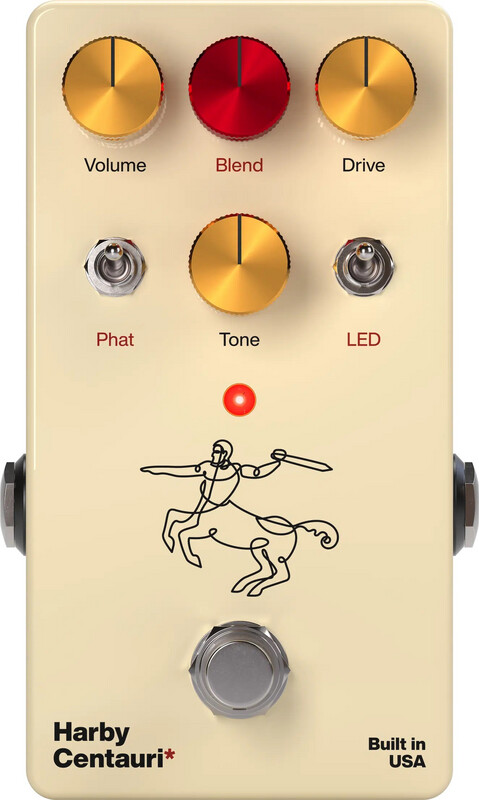 Harby Pedals Centauri Modified Overdrive/Boost/Buffer