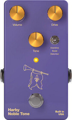Harby Pedals Noble Tone Overdrive / Boost / Distortion