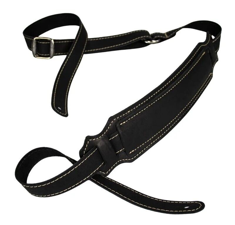 Franklin Strap Glove Leather Vintage Strap - Black