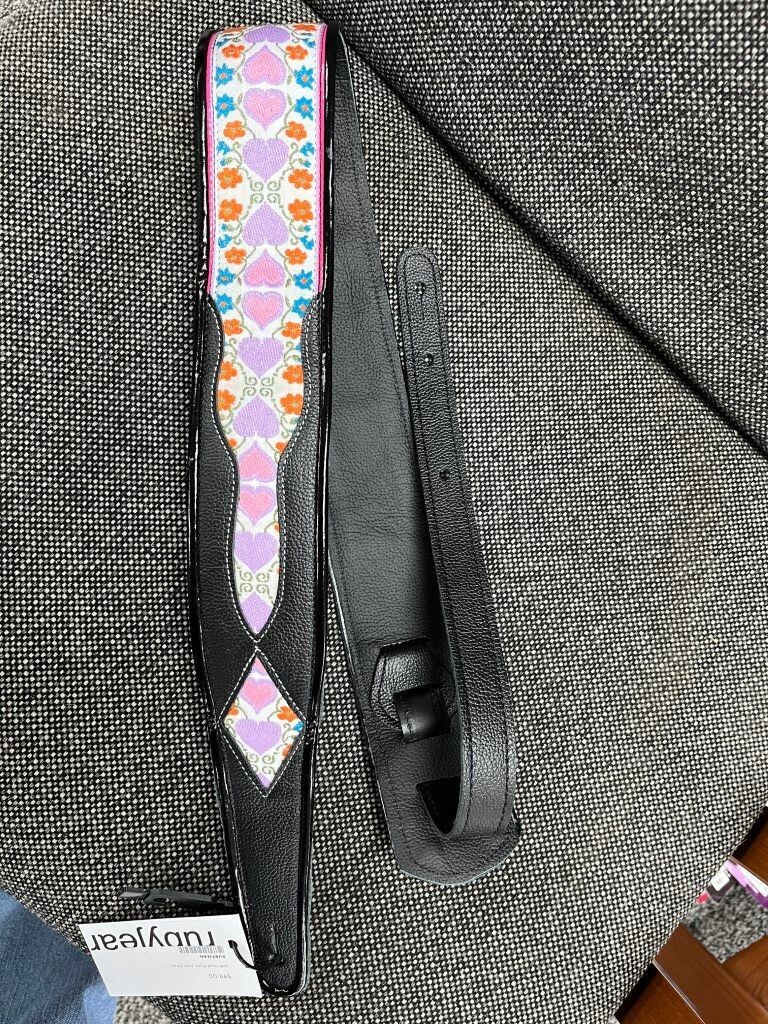 Jodi Head Ruby Jean Brocade Guitar Strap