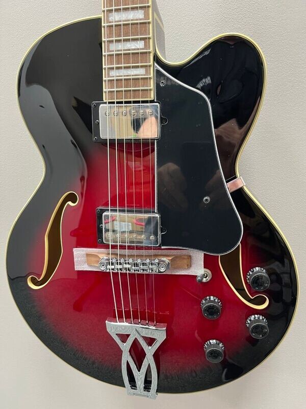 Ibanez AF75 2024 - Transparent Red Sunburst