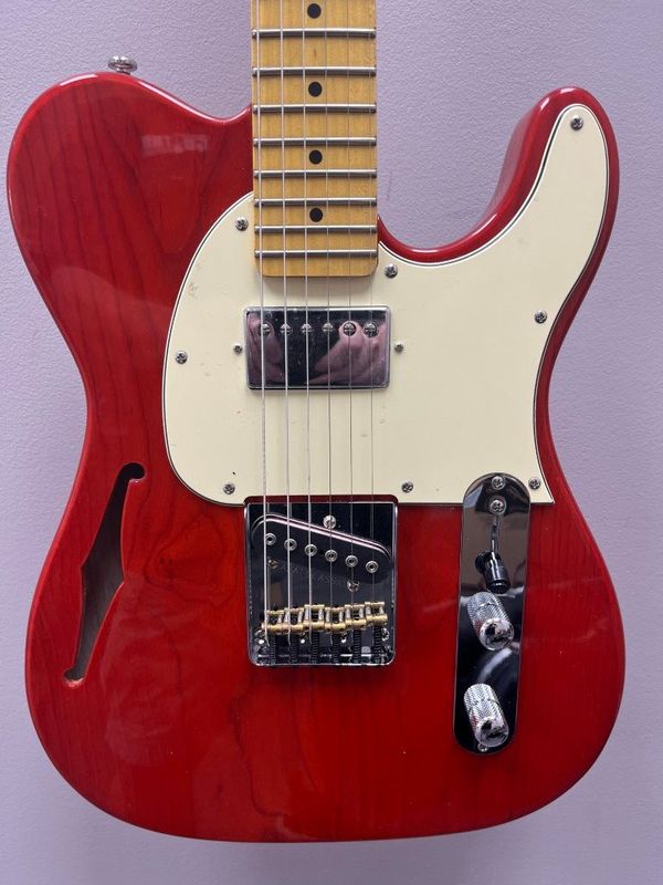 G&L Tribute ASAT Bluesboy Semi-Hollow 2024 - Clear Orange