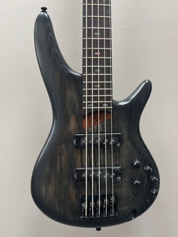 Ibanez Soundgear SR605E 5-String Bass 2024 - Black Stained Burst