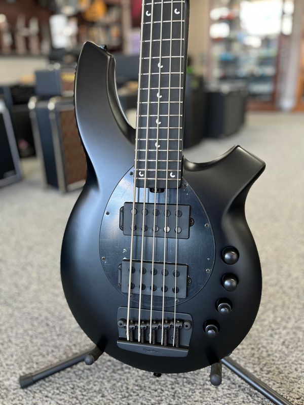 Ernie Ball Music Man Bongo 5 2025 - Stealth Black