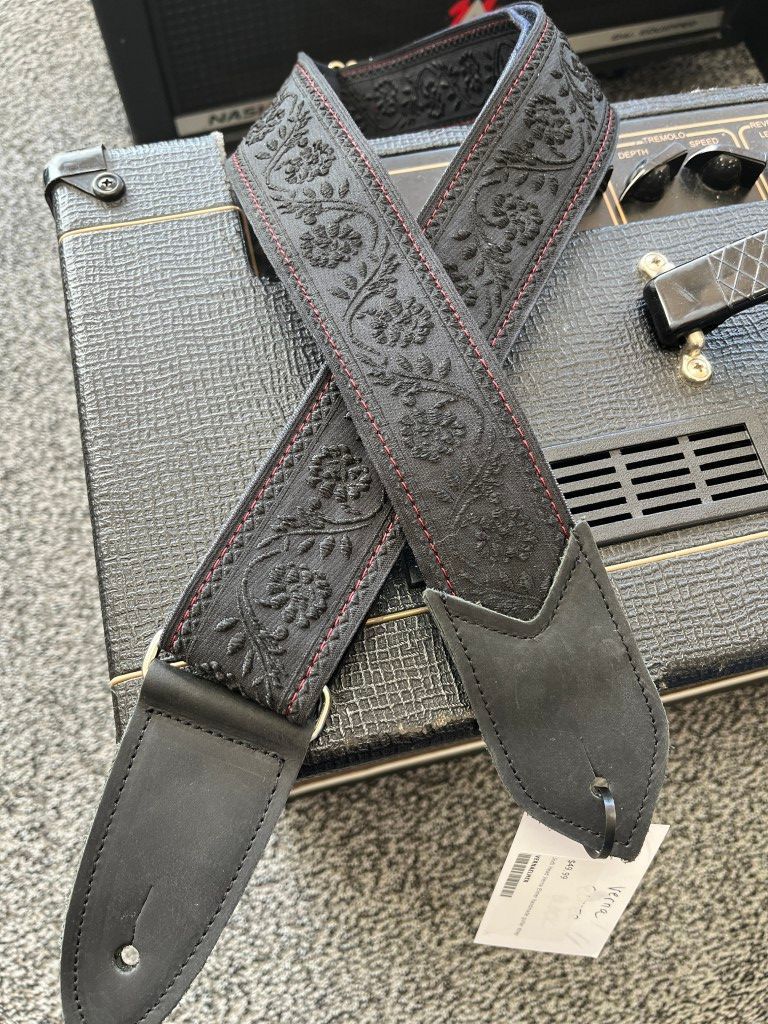 Jodi Head Verna Elmer  2" Denim/Fabric Guitar Strap