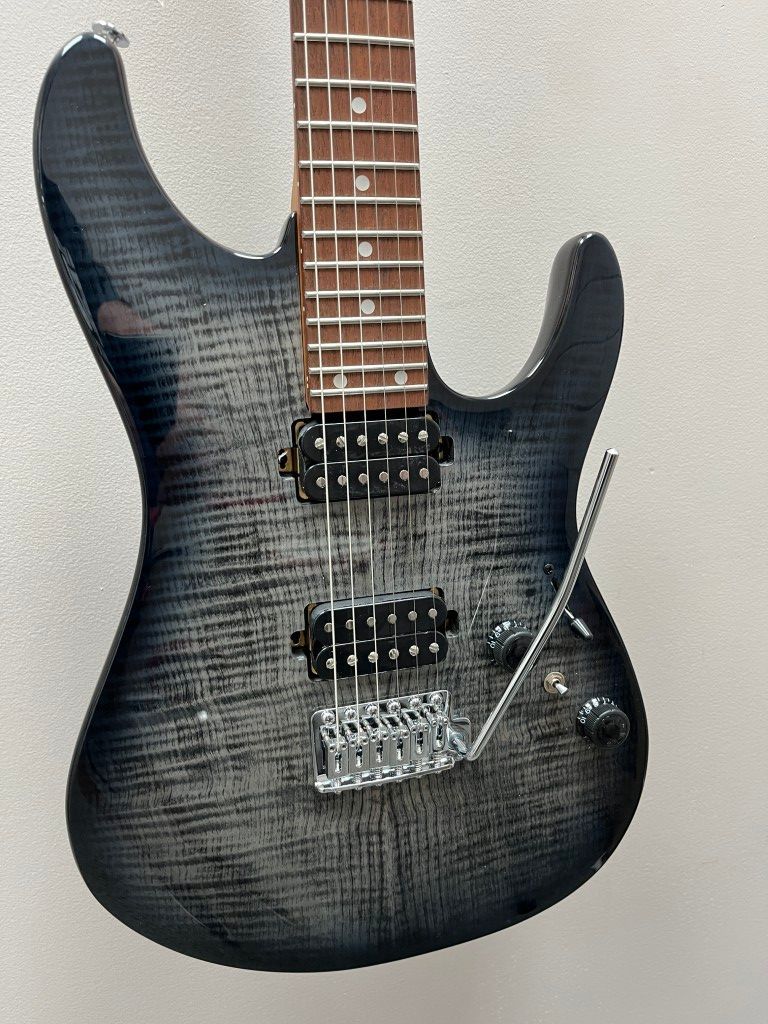 Ibanez AZ24S1F 2025 - Transparent Black Sunburst