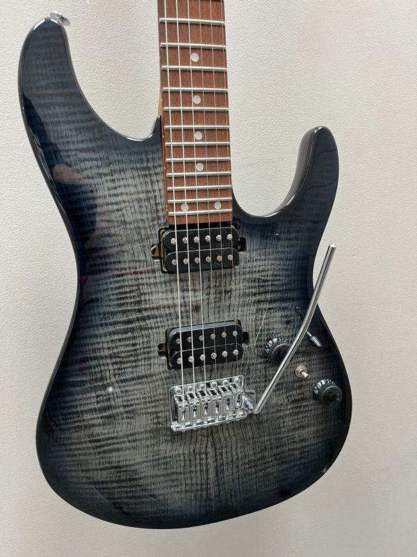 Ibanez AZ24S1F 2025 - Transparent Black Sunburst