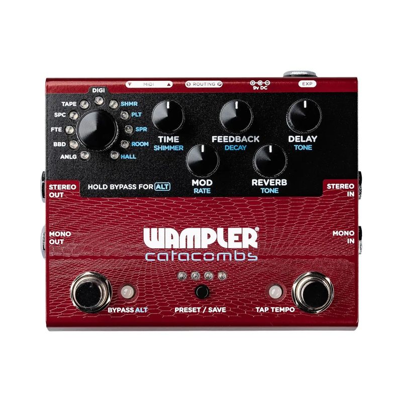 Wampler Catacombs Delay/Reverb Pedal