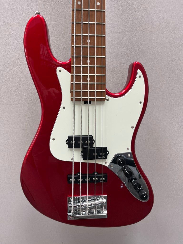 Sadowsky MetroExpress 21 Fret Hybrid PJ 5-String 2025 - Candy Apple Red Metallic